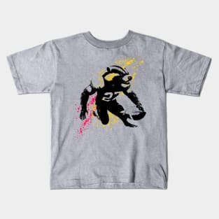 Honey Badger American Football Player Painting Kids T-Shirt